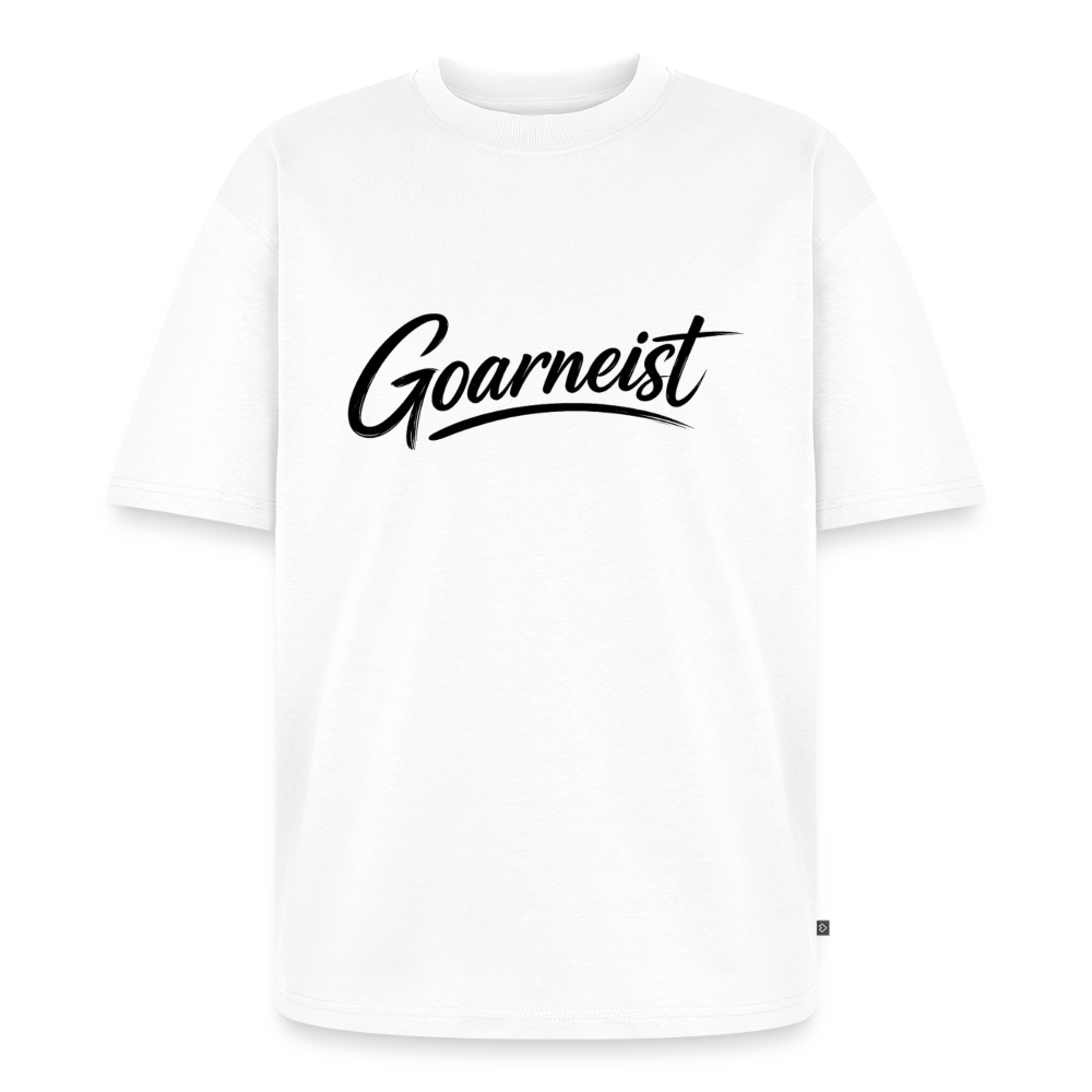 Goarneist Unisex Premium Oversized Bio T-Shirt - Weiß