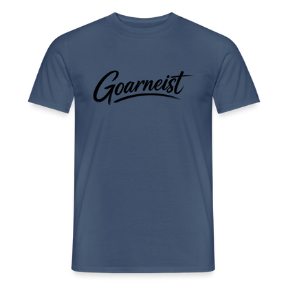 Goarneist Männer T-Shirt - Dunkles Denimblau