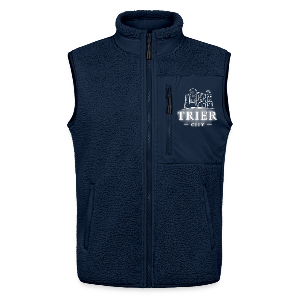 Trier Unisex Sherpaweste - Navy