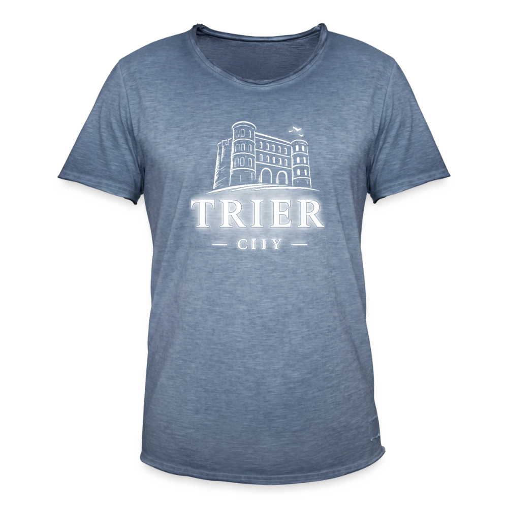 Trier Männer Vintage T-Shirt - Vintage Denim