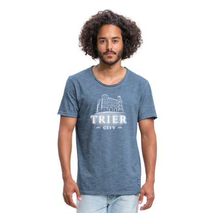 Trier Männer Vintage T-Shirt - Vintage Denim