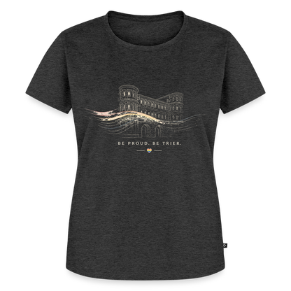 Pride Frauen Premium T-Shirt - Anthrazit meliert