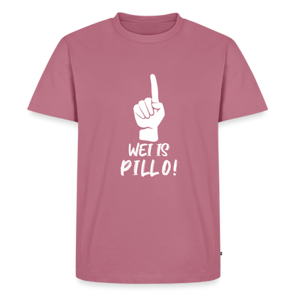 Wei is Pillo Männer Premium T-Shirt - Mauve