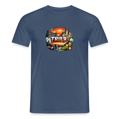 Trier Men's T-Shirt - dark denim