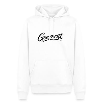 Goarneist Männer Premium Hoodie - Weiß