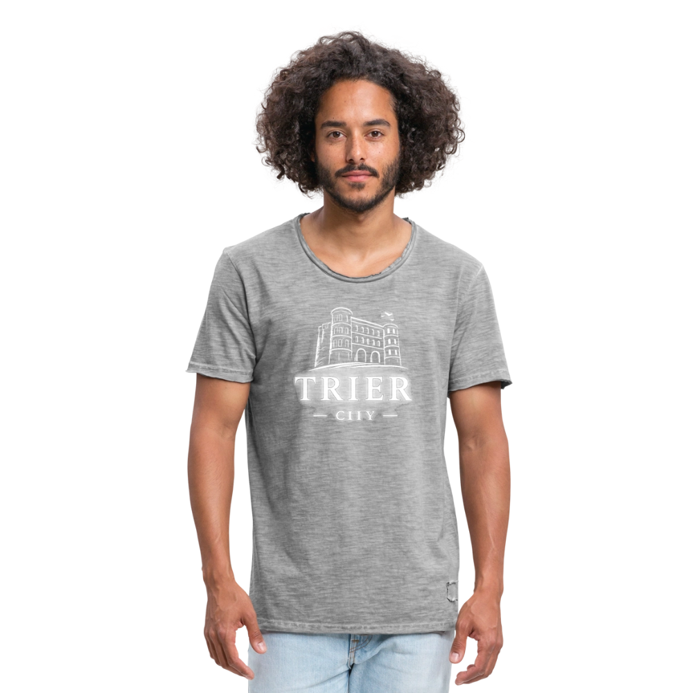 Trier Männer Vintage T-Shirt - Vintage Grau