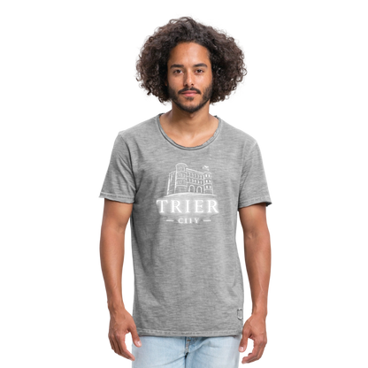 Trier Männer Vintage T-Shirt - Vintage Grau