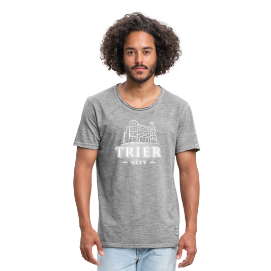 Trier Männer Vintage T-Shirt - Vintage Grau