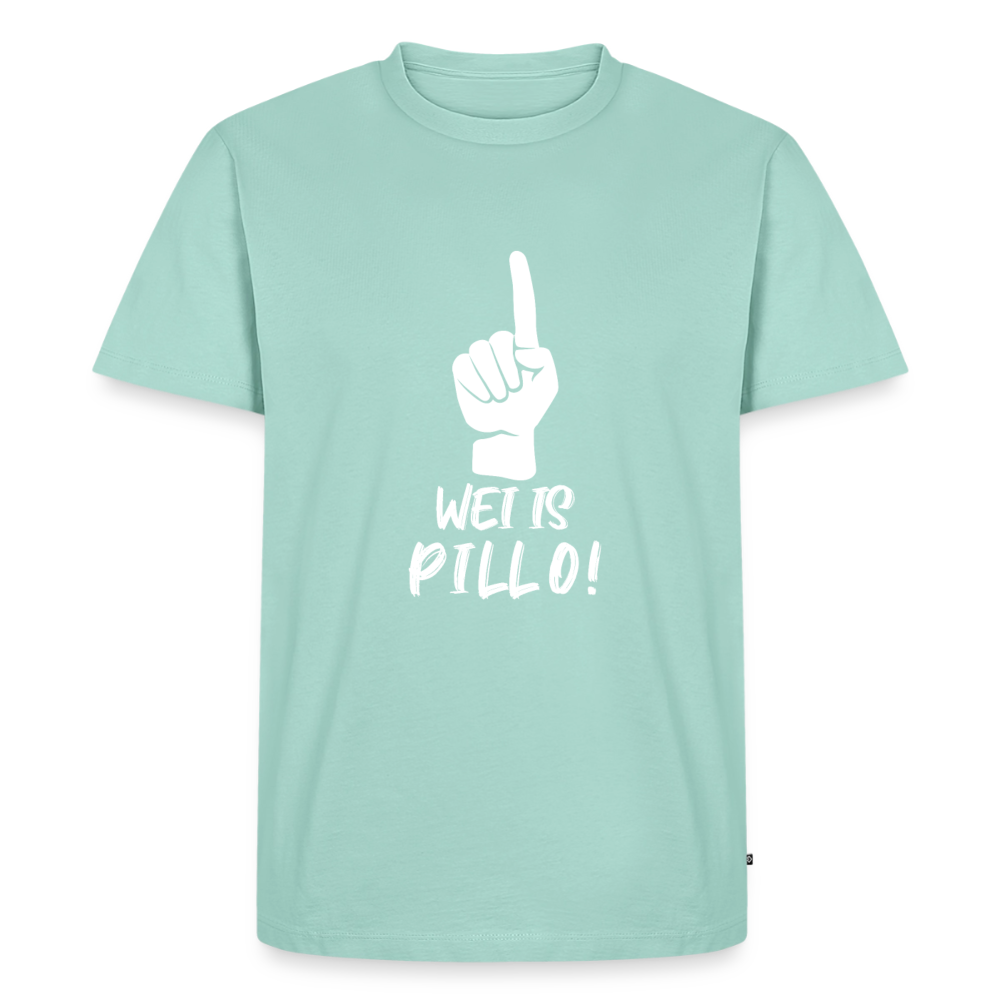 Wei is Pillo Männer Premium T-Shirt - Mint 