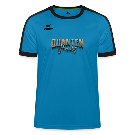 Quanten Hautz ERIMA Unisex Retro Star Trikot - Türkis/Schwarz