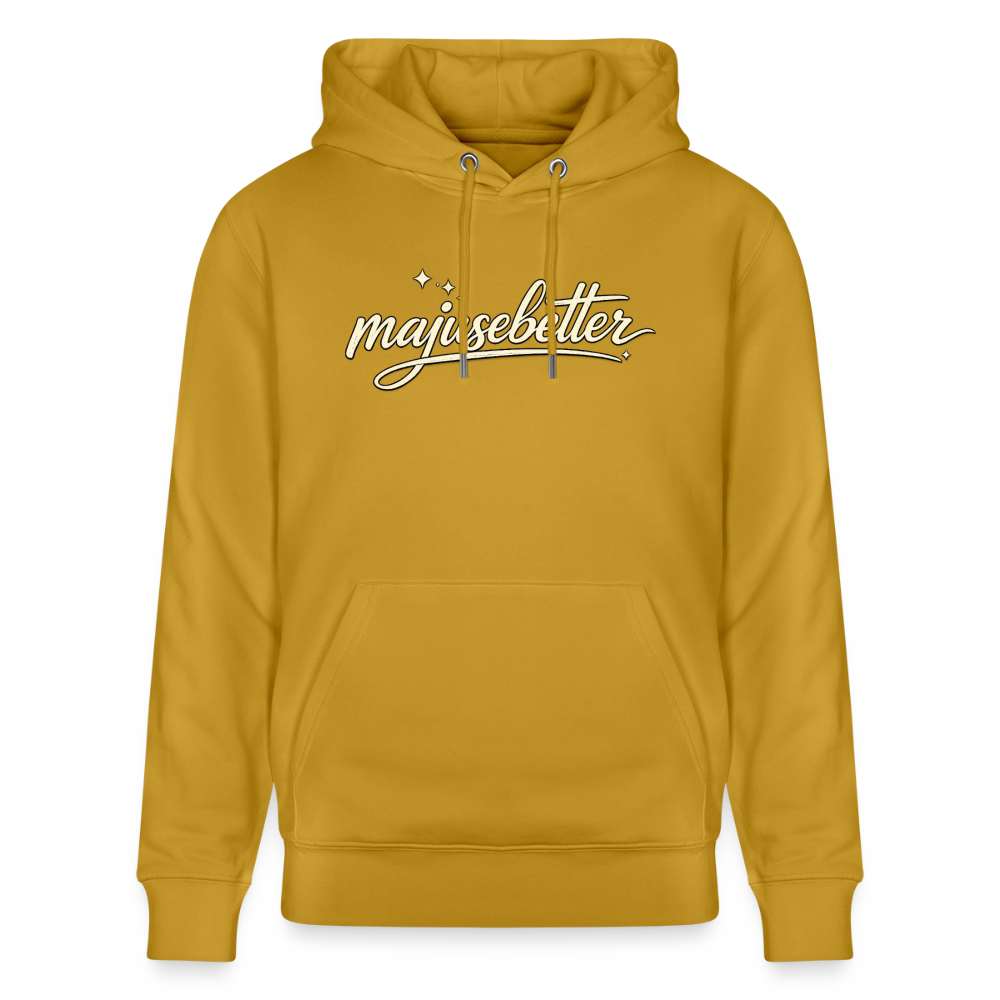 Majusebetter Unisex Bio-Hoodie CRUISER - Ocker