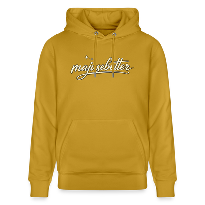 Majusebetter Unisex Bio-Hoodie CRUISER - Ocker