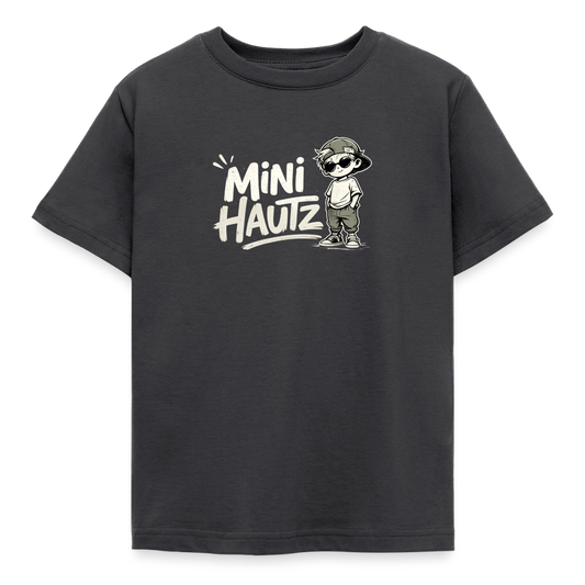 Mini Hautz Kids' T-Shirt - dark grey