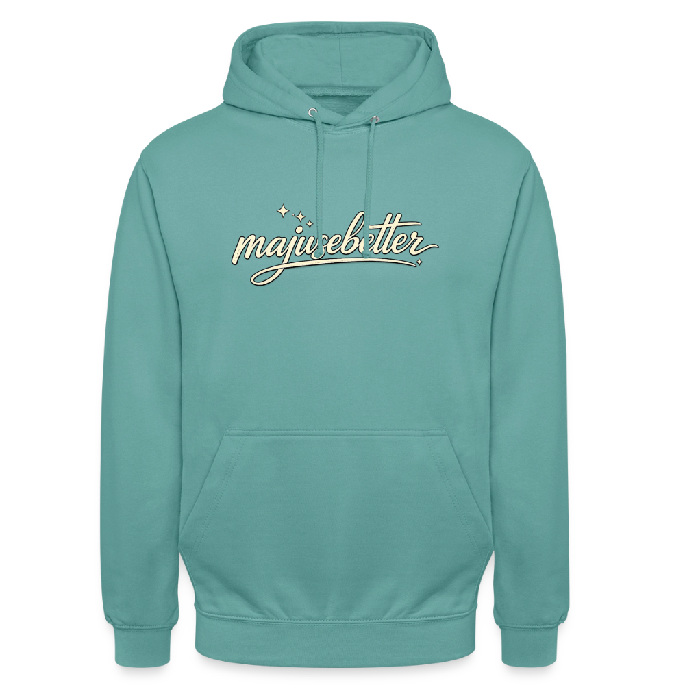 Majusebetter Unisex Hoodie - Pastelltürkis