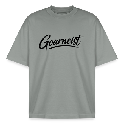 Goarneist Boxy Heavyweight Unisex Organic T-Shirt - Nebelgrau