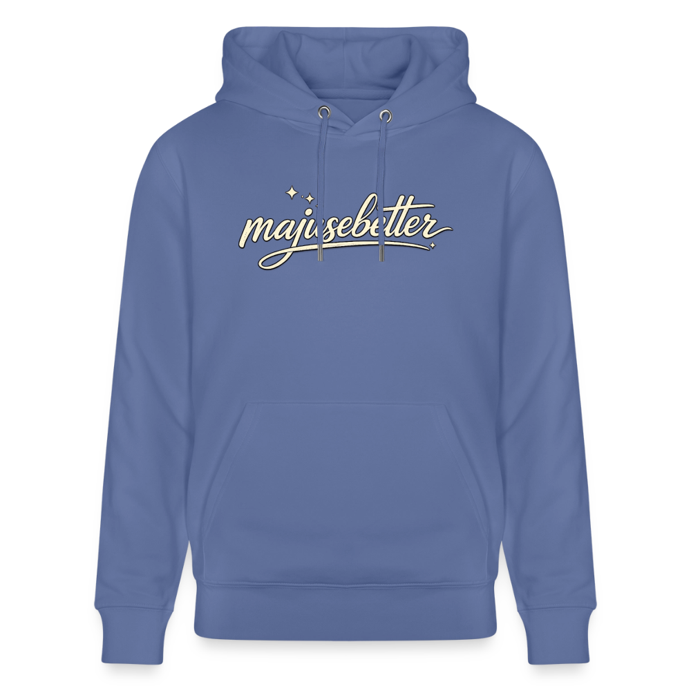 Majusebetter Unisex Bio-Hoodie CRUISER - Blau
