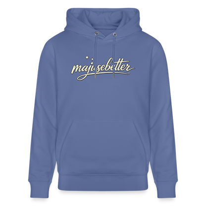 Majusebetter Unisex Bio-Hoodie CRUISER - Blau
