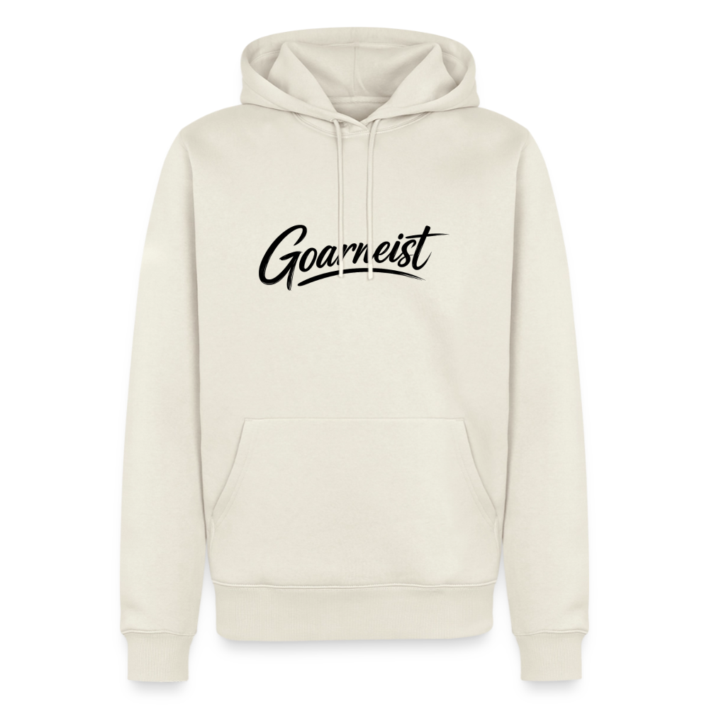 Goarneist Männer Premium Hoodie - Naturweiß