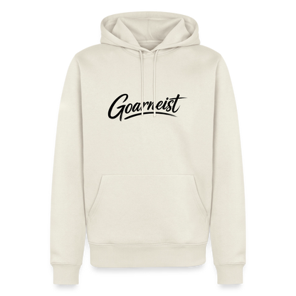 Goarneist Männer Premium Hoodie - Naturweiß