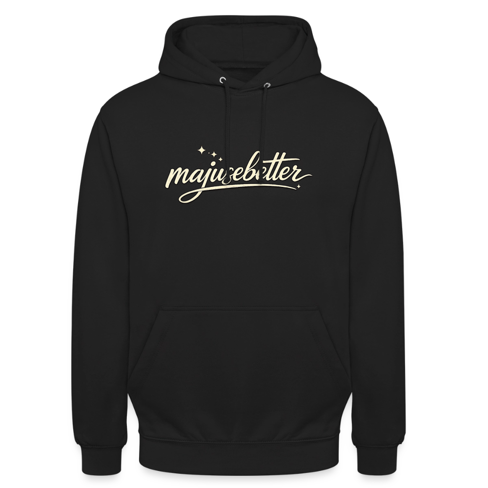 Majusebetter Unisex Hoodie - Schwarz