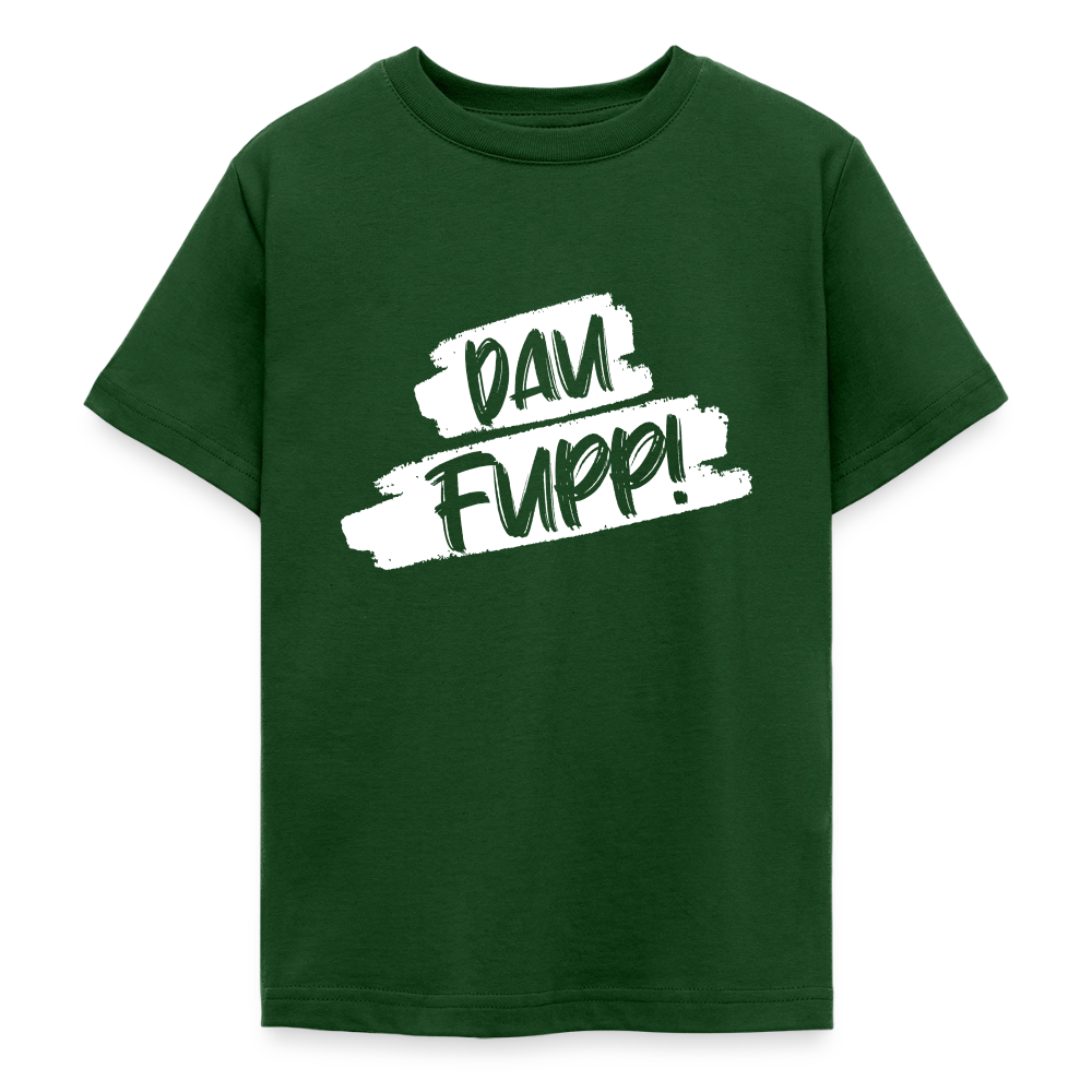 Dau Fupp Teenager T-Shirt - Forstgrün 