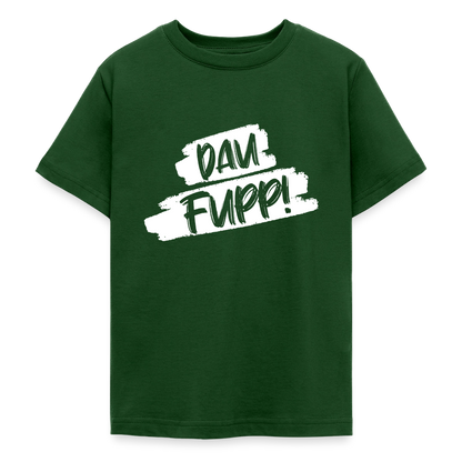 Dau Fupp Teenager T-Shirt - Forstgrün 