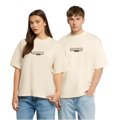 Dorfkind Oversized Unisex Bio T-Shirt Blaster 2.0 - Natur