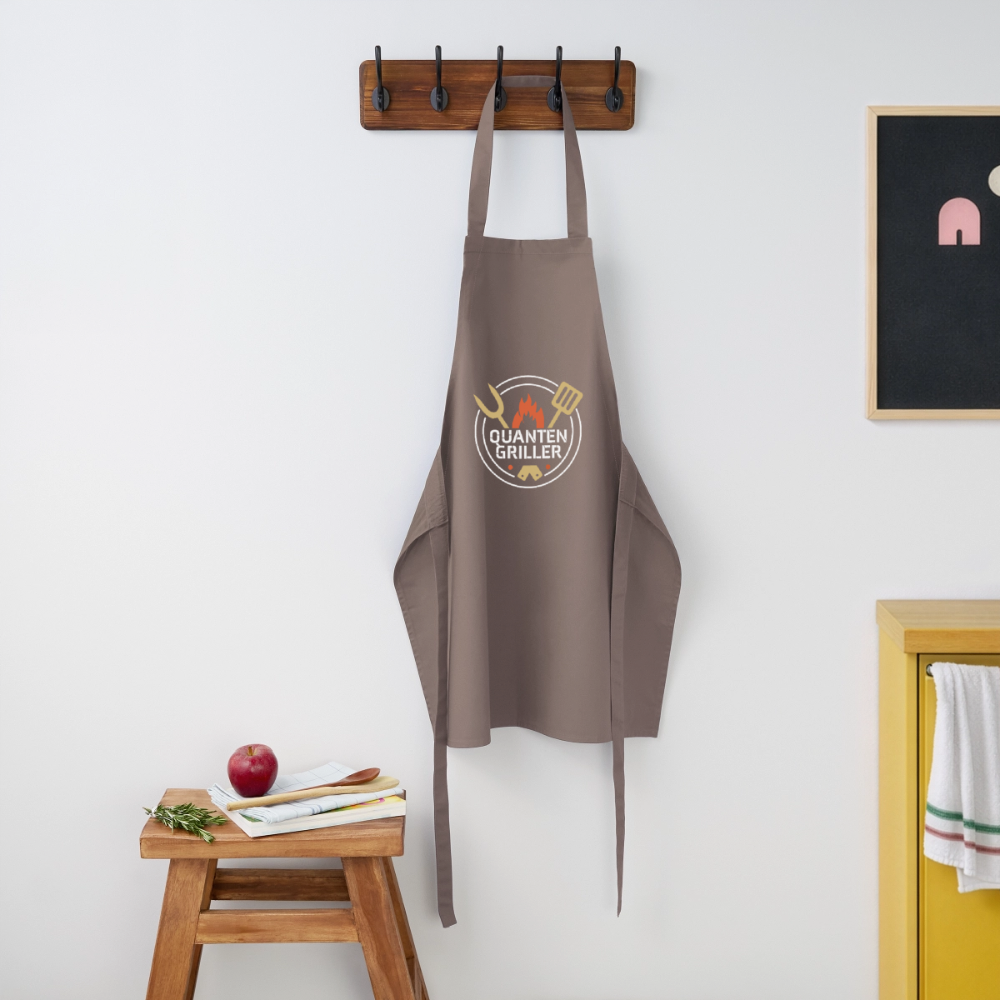 Quanten Griller Kochschürze - Grau