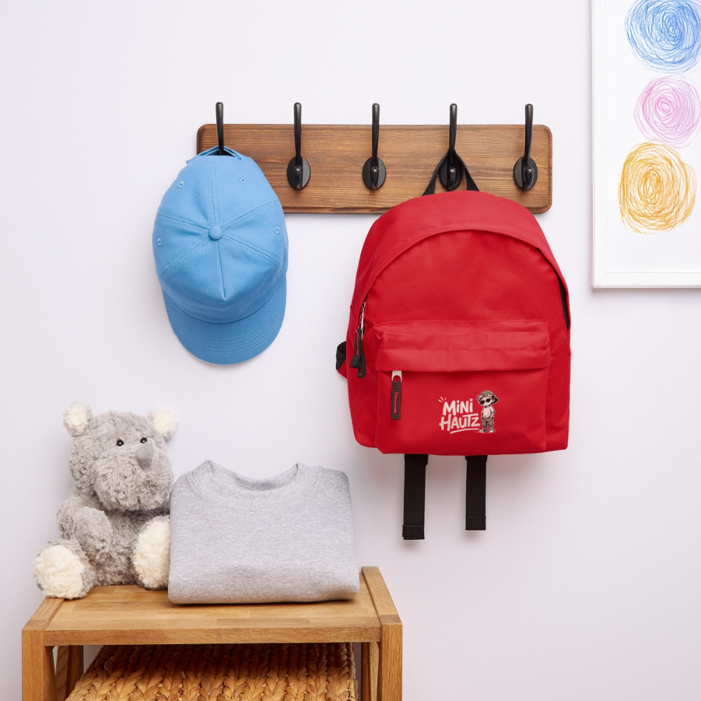 Mini Hautz Kinder Rucksack - Rot