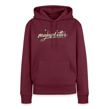 Majusebetter Frauen Premium Hoodie - Burgunderrot