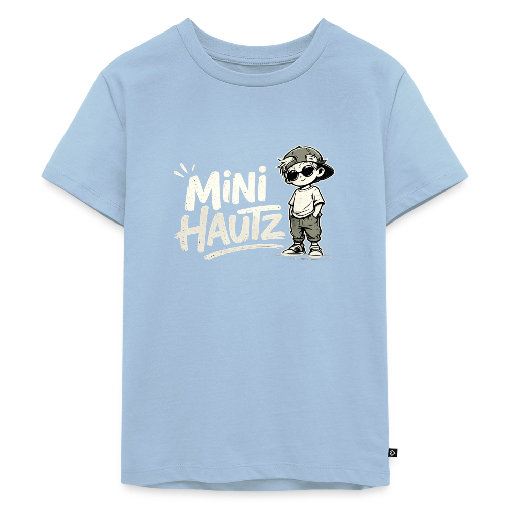 Mini Hautz Kinder Premium T-Shirt - Hellblau