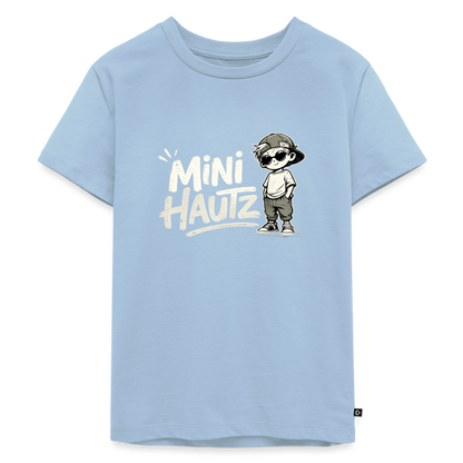 Mini Hautz Kinder Premium T-Shirt - Hellblau