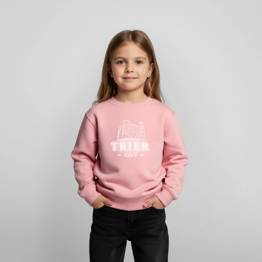 Trier Kinder Premium Pullover - Rosa