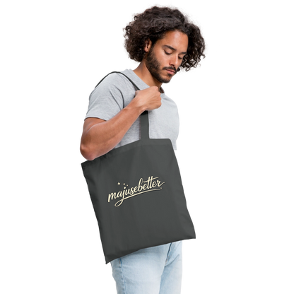 Majusebetter Stoffbeutel - Graphite