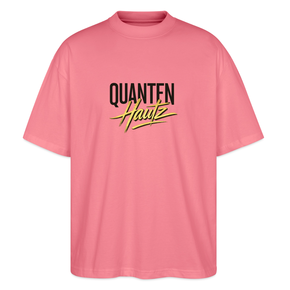 Quanten Hautz  Oversized Unisex Bio T-Shirt Blaster - Pink 