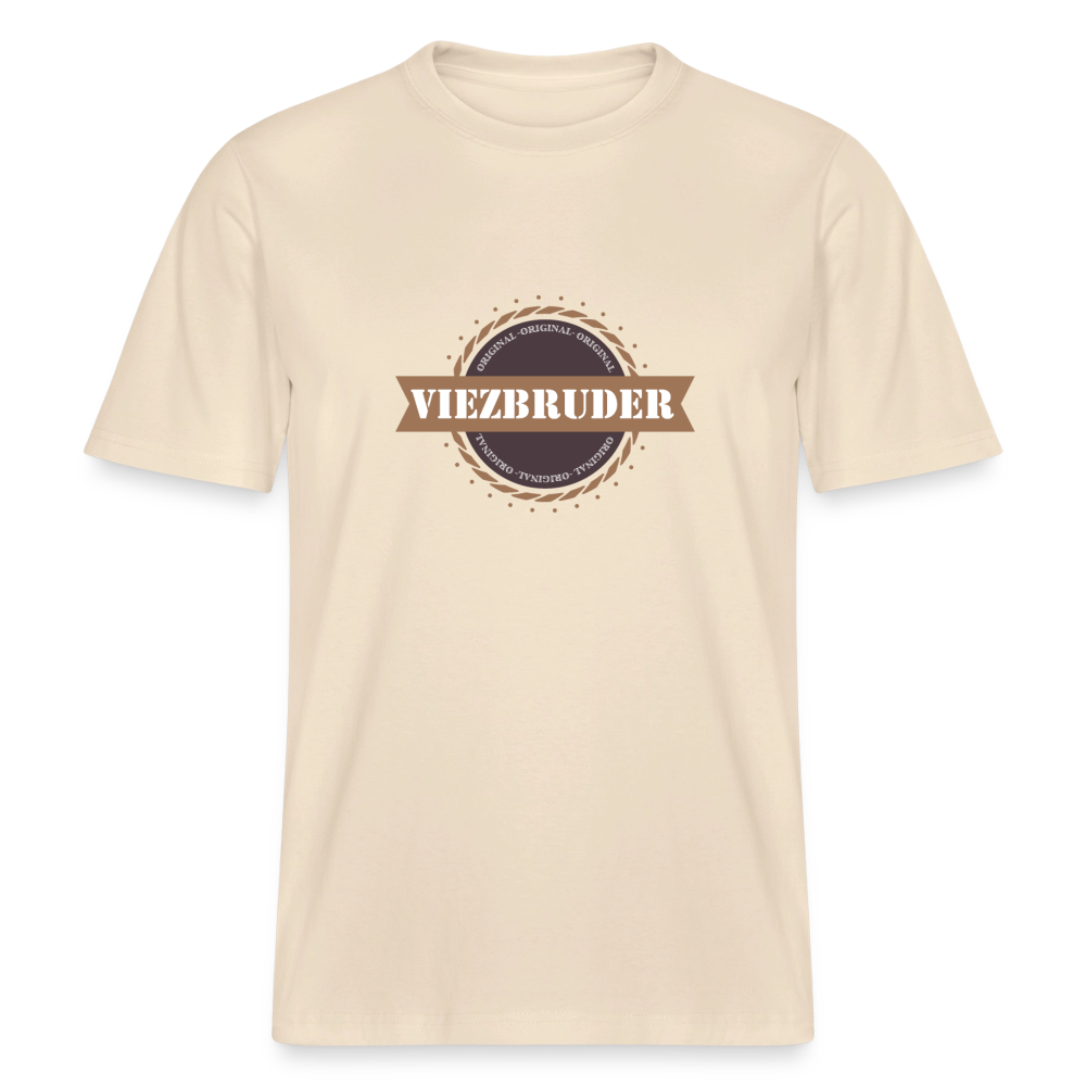 Viezbruder  RELAXED FIT Unisex Organic T-Shirt - Natur