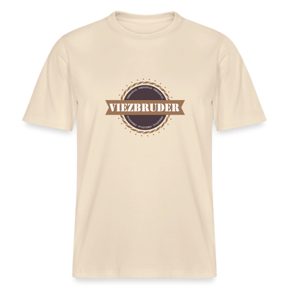 Viezbruder  RELAXED FIT Unisex Organic T-Shirt - Natur