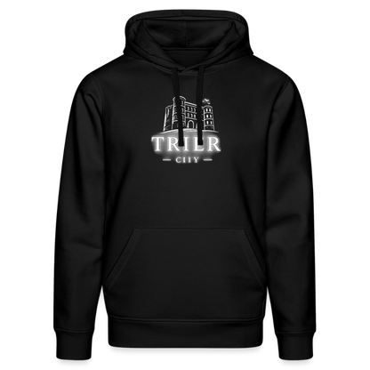 Trier Unisex Bio-Hoodie DRUMMER - Schwarz