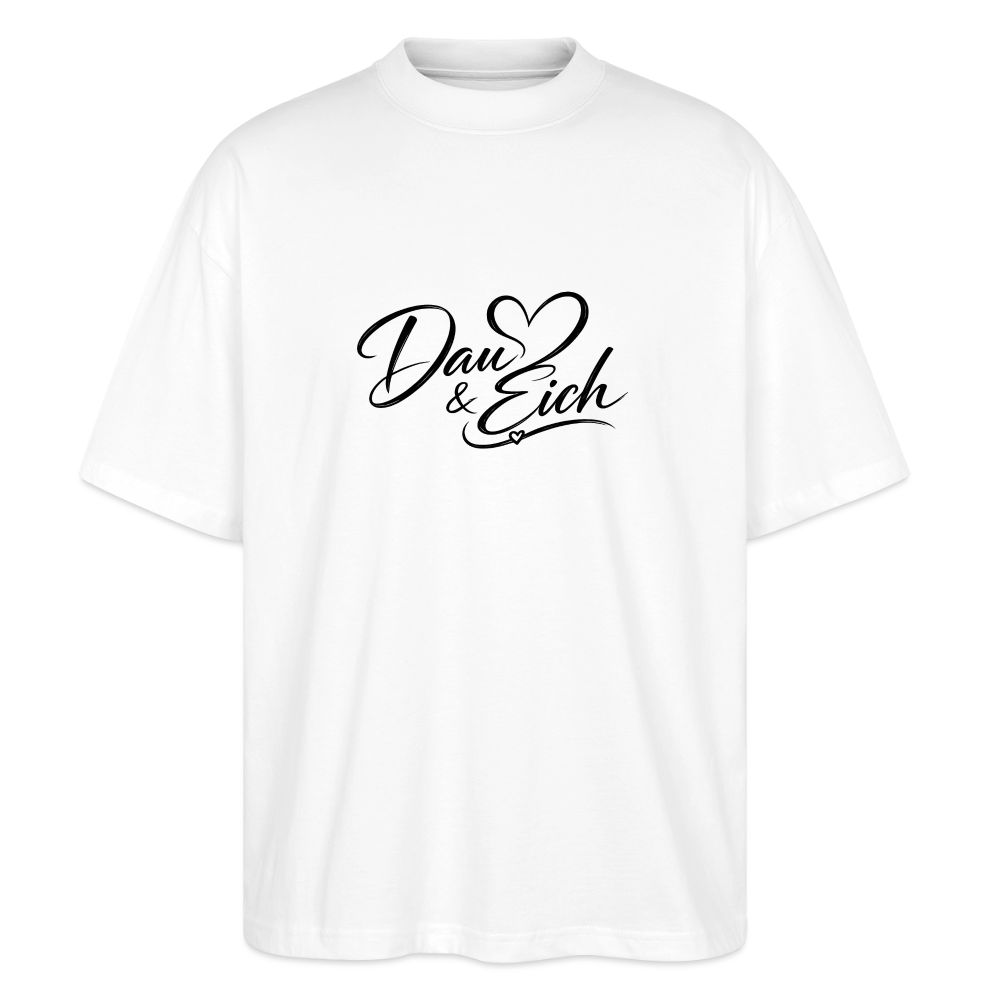 Dau & Eich Stanley/Stella Oversized Unisex Bio T-Shirt Blaster 2.0 - Weiß