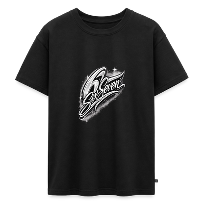 SixSeven Oversized Teenager Premium Organic T-Shirt - Schwarz