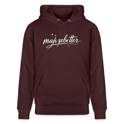 Majusebetter Unisex Bio-Hoodie CRUISER - Maroon