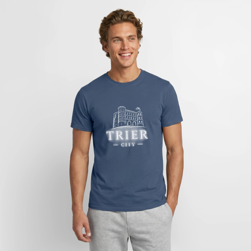 Trier Men's T-Shirt - dark denim