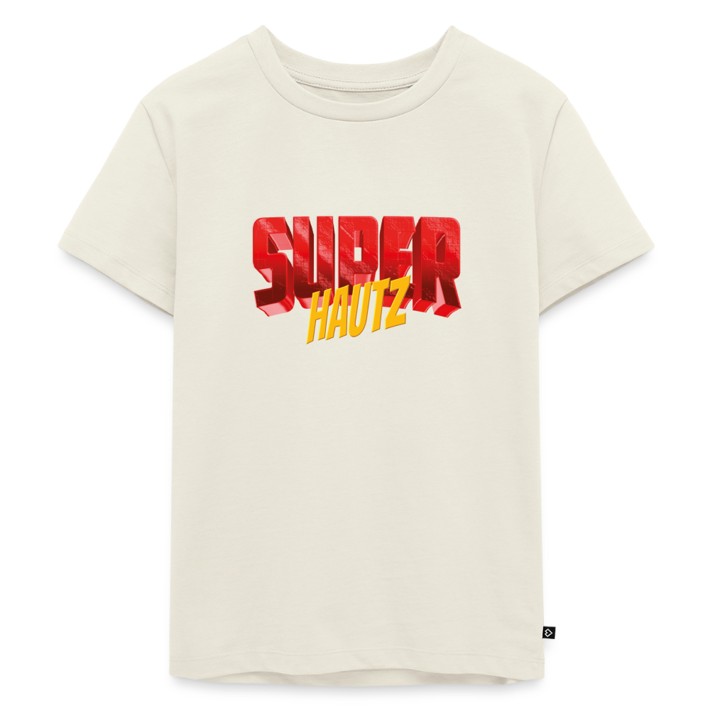 Super Hautz Kinder Premium T-Shirt - Naturweiß