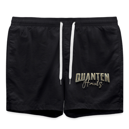 Quanten Hautz Badeshorts - Schwarz