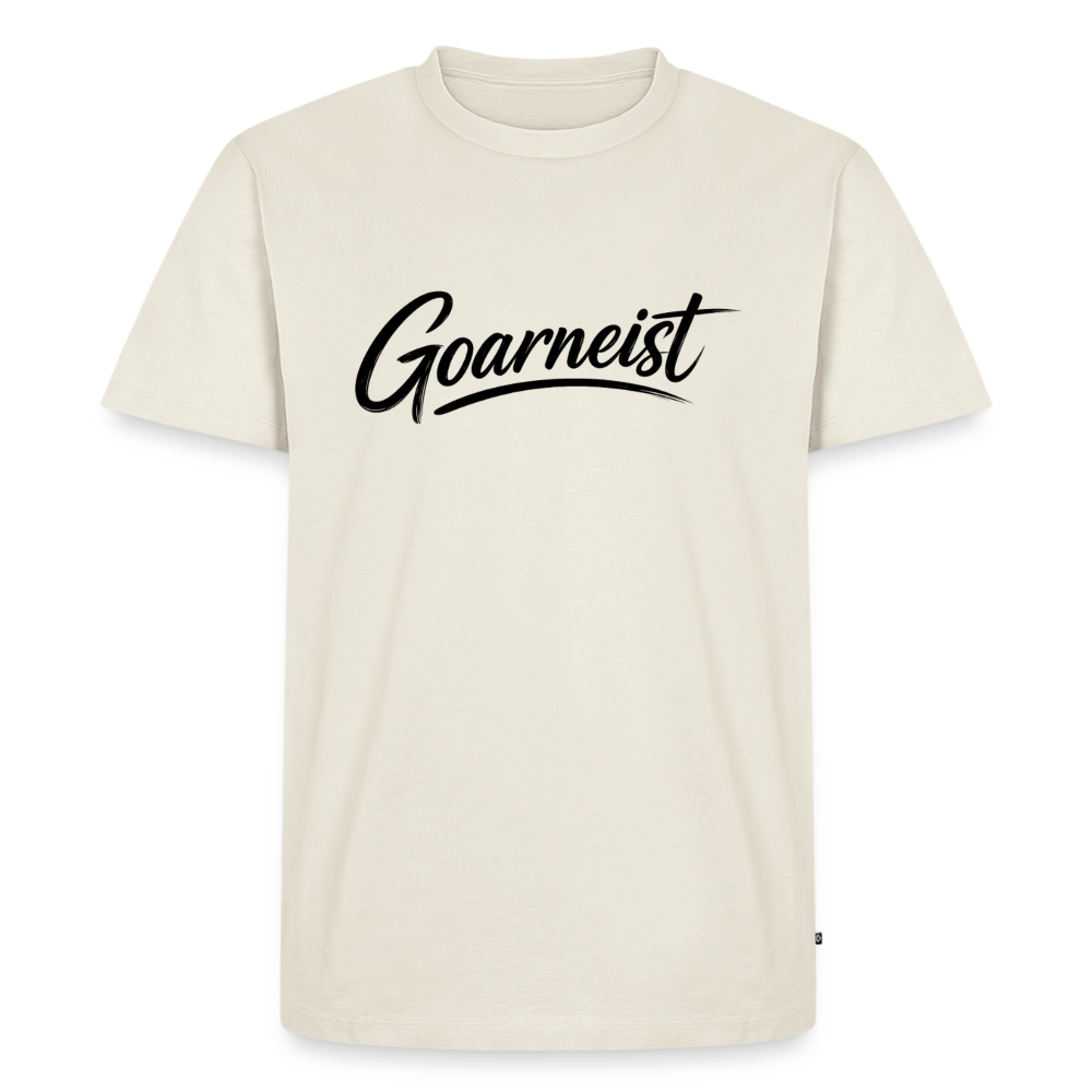 Goarneist Männer Premium T-Shirt - Naturweiß