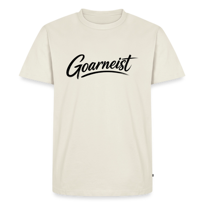 Goarneist Männer Premium T-Shirt - Naturweiß
