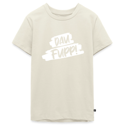 Dau Fupp Teenager Premium T-Shirt - Naturweiß