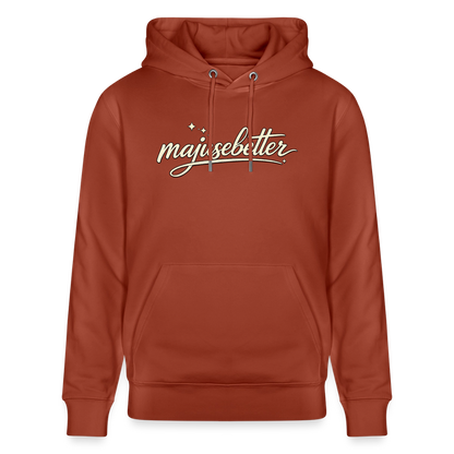 Majusebetter Unisex Bio-Hoodie CRUISER - Terrakotta