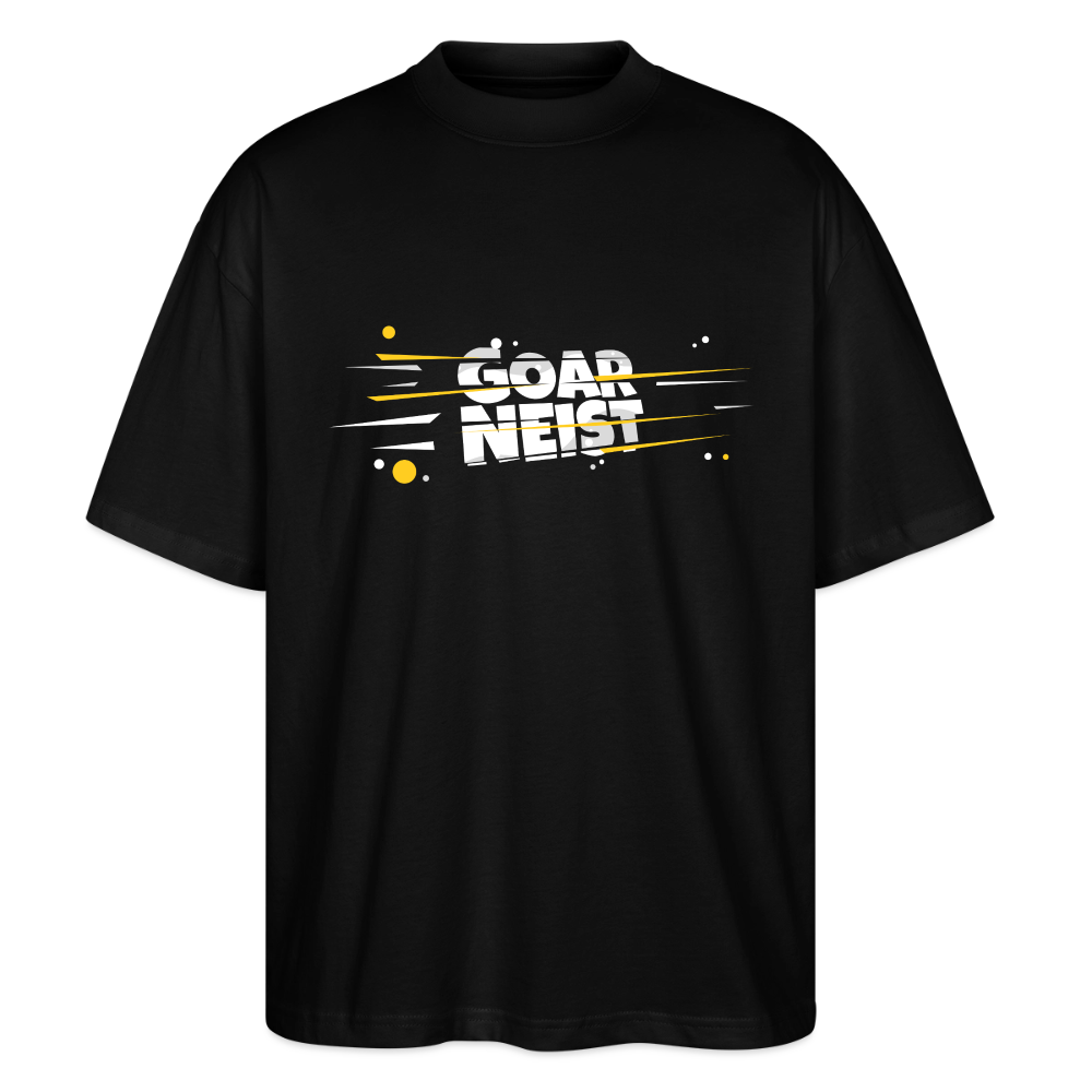 Goarneist  Oversized Unisex Bio T-Shirt - Schwarz
