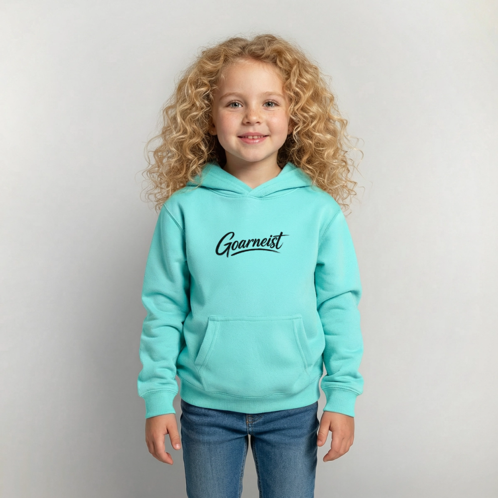 Goarneist Kinder Hoodie - Pfefferminze